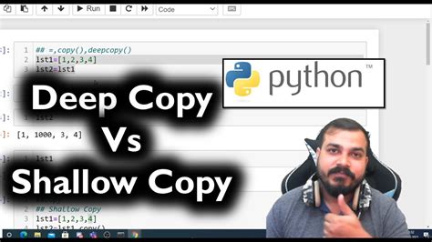 Shallow Copy Vs Deep Copy In Python Youtube