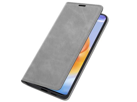 Slimfit Wallet Xiaomi Redmi Note 11 Pro Hoesje Grijs