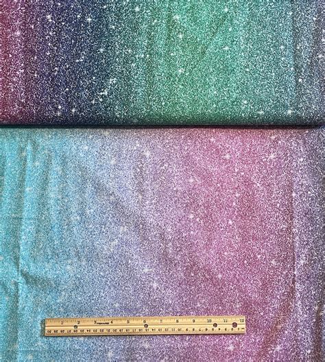 Ombre Opal Fabric Sky Fabric Star Fabric Celestial Fabric Glitz And