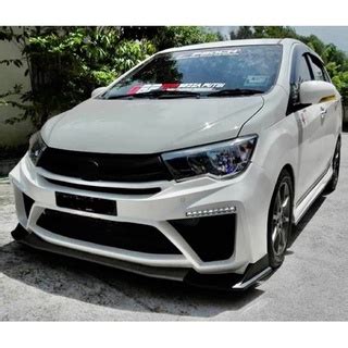 Perodua Bezza Gt Front Bumper Bodykit Body Kit Nice Fitting With Drl