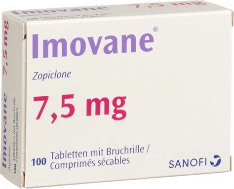 Imovane Tabletten 7 5mg 100 Stück in der Adler Apotheke