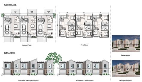 2 Level 3 Wide Terraced Housing Garage Cambridge Homes