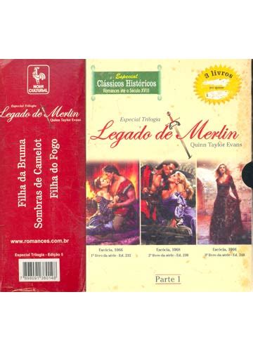 Sebo Do Messias Livro Especial Trilogia Legado De Merlin Filha Da