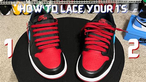 How To Lace Nike Air Jordan Lows Loosely The Best Way Youtube