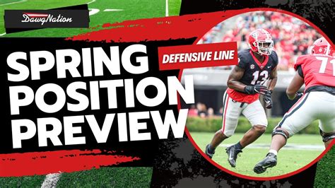 Uga Dl Will Have To Play A Crucial Role For The Dawgs To Win A National