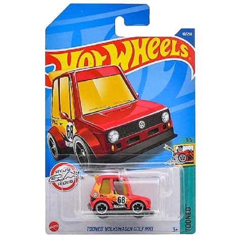 Hot Wheels Tooned Volkswagen Golf Mk Importodousa