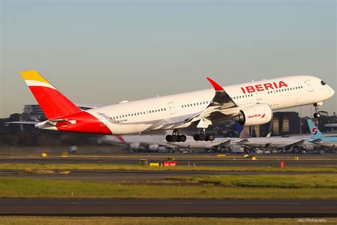 Iberia A Ec Nis Sydney Airport Annette Logan Flickr