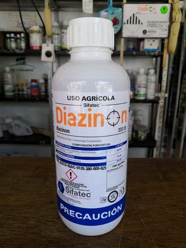 Diazinon 1 Litro Sifatec Insecticida Acaricida Meses Sin Intereses