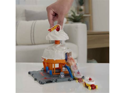 Acheter Hot Wheels City Ice Cream Shop Mattel HKX38 Juguetilandia