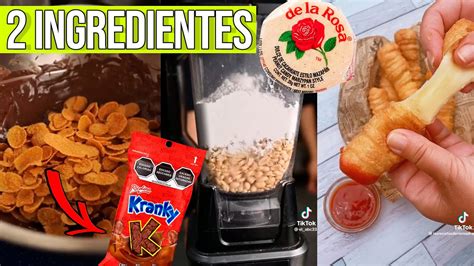 RECETAS VIRALES DE 2 DOS INGREDIENTES KRANKYS MAZAPÁN YouTube