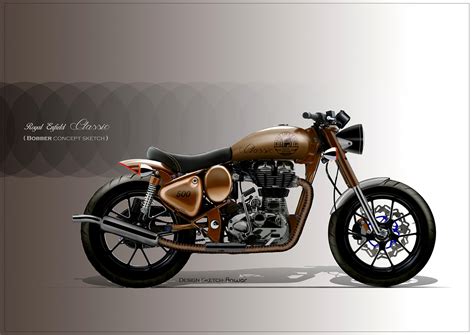 Royal Enfield BOBBER concept on Behance