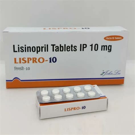 Lisinopril 10mg Tablets At Rs 350stripe Mahal Nagpur Id