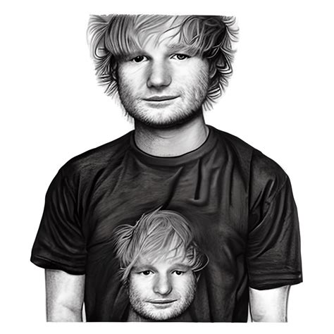 Ed Sheeran Color Portrait · Creative Fabrica