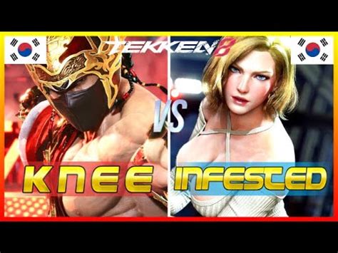 Tekken 8 Knee Feng Vs Infested Nina Ranked Matches YouTube