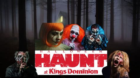 Entire Amusement Park Haunted Kings Dominion Halloween Haunt YouTube