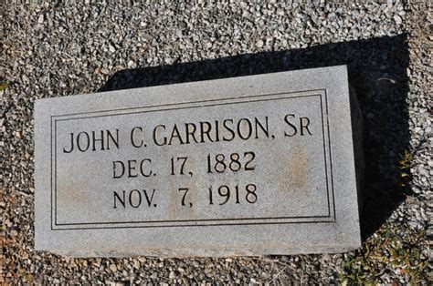 John Crayton Garrison Sr 1882 1918 Find A Grave Memorial