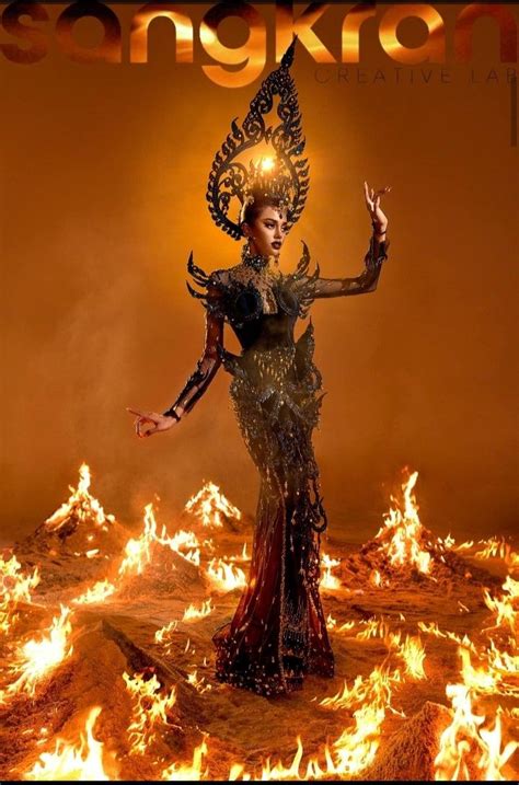 Miss Grand Cambodia 2023 Last Night Reached The National Costume