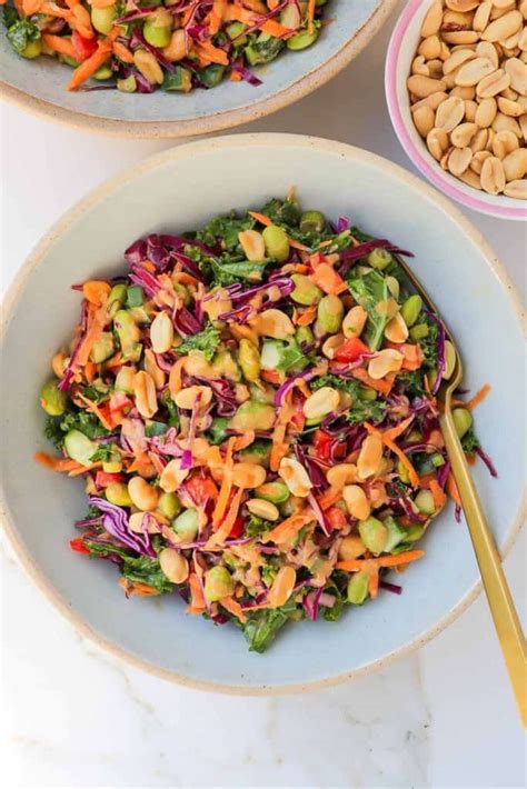 Edamame Crunch Salad Goodness Avenue