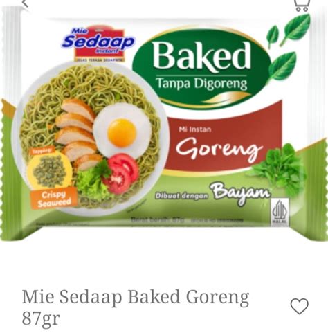 Mie Sedaap Baked Goreng Gr Pcs Lazada Indonesia