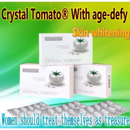 Ready Stock Crystal Tomato Plus Caplets Anti Aging And Skin Health