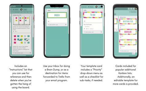 Trello Kanban Board Template mardi Gras - Etsy