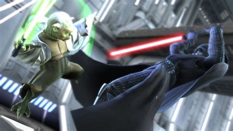 Yoda vs. Vader | Star wars universe, Star wars, Yoda