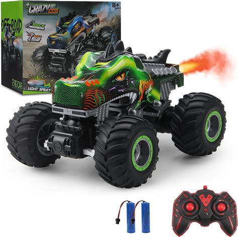 Rhybor Auto Telecomandata Dinosauro 1 16 Scala RC Monster Truck