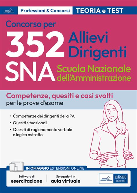 Corso Concorso Sna Bando Per Allievi Dirigenti