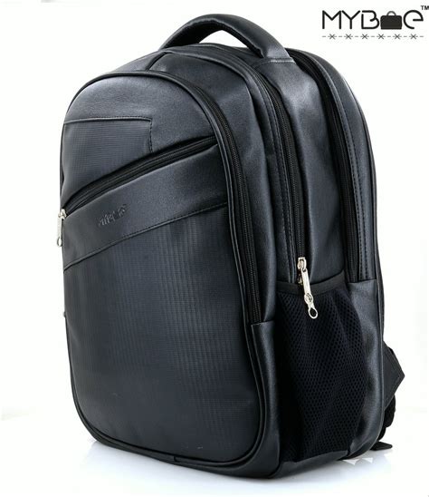 Black Backpack Leather College Bags at Rs 900/piece in Ahmedabad | ID ...