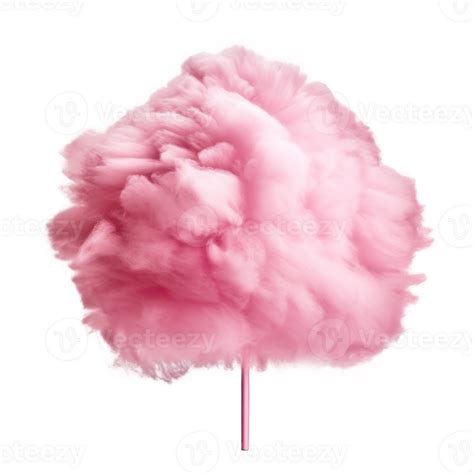 Pink Cotton Candy Isolated Illustration Ai Generative 24742831 Png