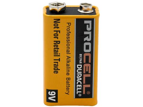 Duracell Procell 9v Alkaline Battery 12 Pack