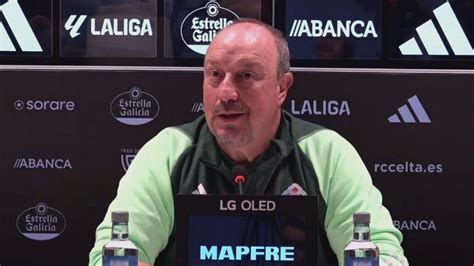 Rafa Benítez entrenador del Celta responde a Medina Cantalejo