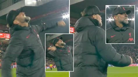 Fans All Notice The Same Thing After Seeing Jurgen Klopps Full Time Celebration