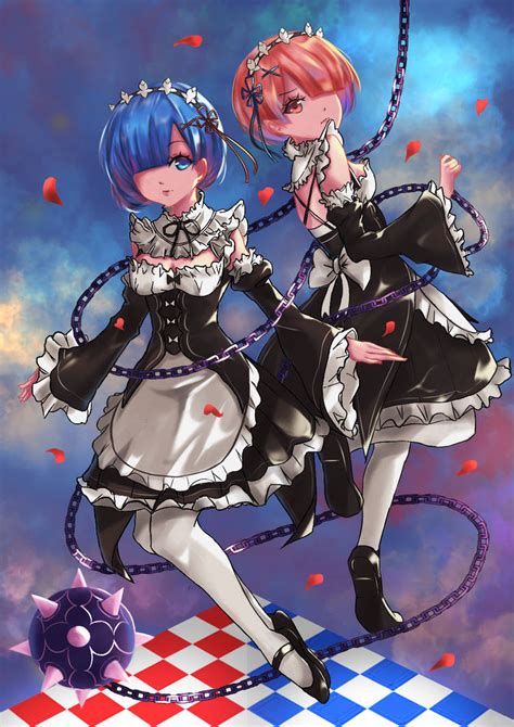 Rem Ram by jonnimaru on DeviantArt