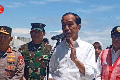 Presiden Cek Kesiapan Layanan Penyeberangan Di Pelabuhan Merak Antara