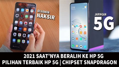 6 HP Jaringan 5G Terbaru Dengan Chipset Snapdragon Terbaik 2021 YouTube