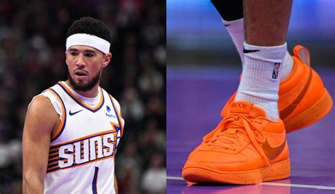 Devin Booker Debuts Signature Nike Book 1 Sneakers in a Bright Orange ...