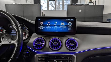 Android Navi Mit Carplay Einbau Mercedes Cla C Carhex