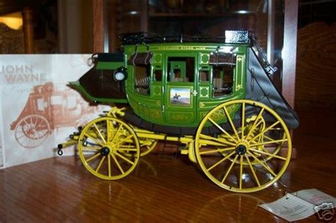 Franklin Mint John Wayne Stagecoach Wells Fargo Replica | #30238341