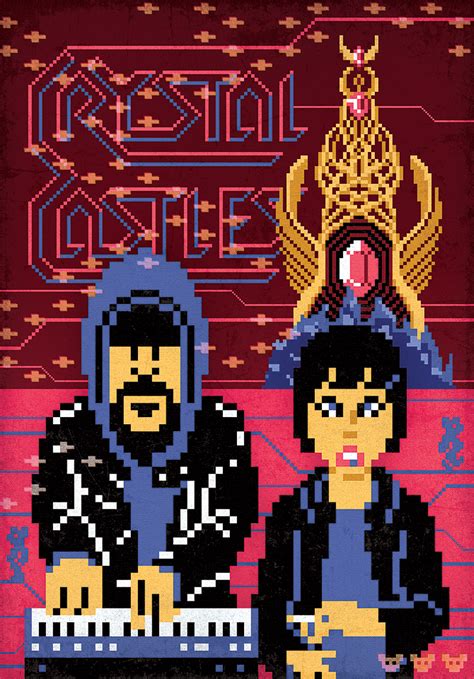 Crystal Castles on Behance