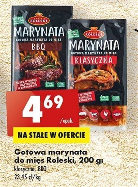 Promocja Roleski Gotowa Marynata Do Mi S G W Biedronka