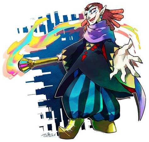 Yuga by 0141box on DeviantArt | Good clowns, Legend of zelda, Fan art