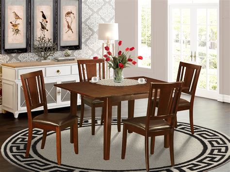 Lark Manor™ Adonica Butterfly Leaf Rubberwood Dining Set And Reviews Wayfair