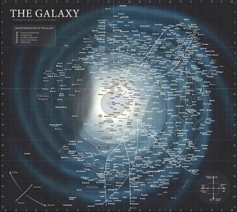 My Star Wars Galaxy Map V2.1 is done. I keep adding canon planets as ...