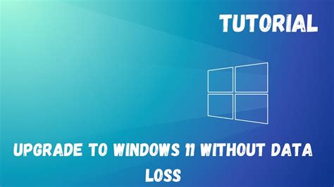 Updating Windows 10 To Windows 11 Without Data Loss YouTube