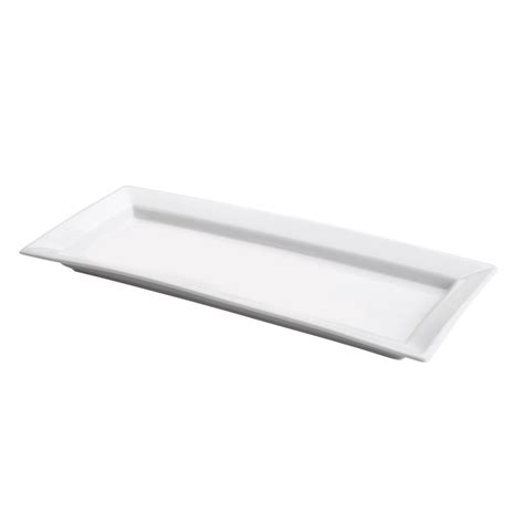 Travessa Porcelana Retangular Branca 33x14x3cm 27350 Bon Gourmet