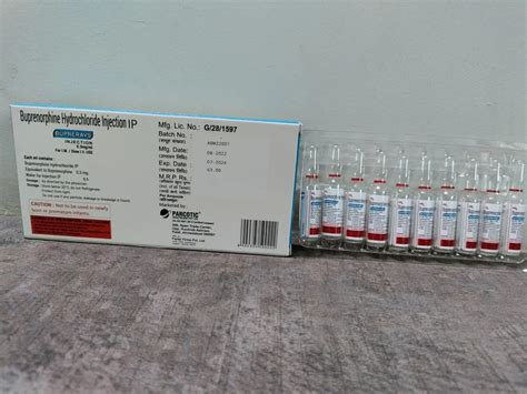 Inj Buprenorphine Hydrochloride Ml Ampoules At Rs Box In Bijapur