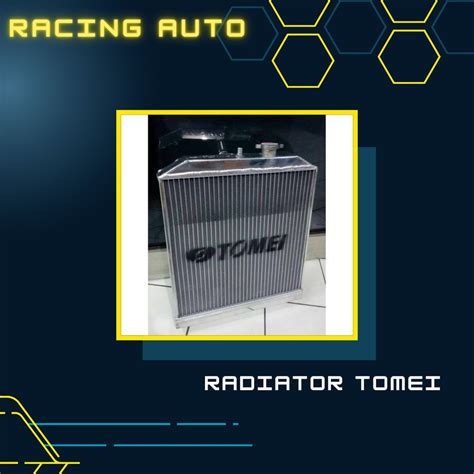 Jual Radiator TOMEI Civic EG EK Matic Manual 2ply Genio Estilo Ferio