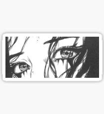 Anime Eyes Stickers | Redbubble