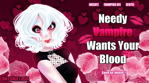 F4m Needy Vampire Gf Wants Your Blood Cute City Ambience Whiny